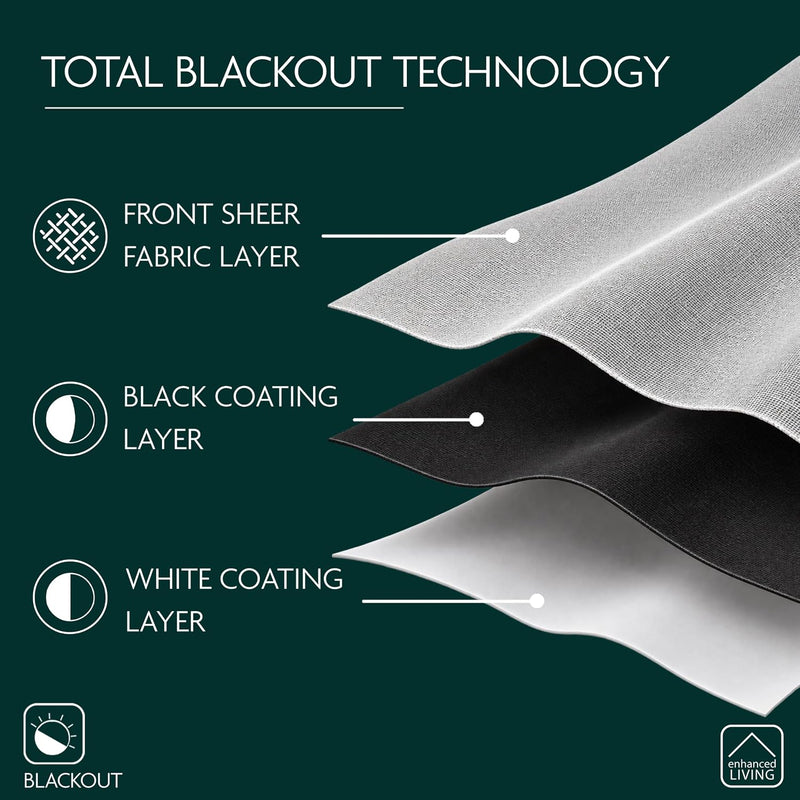 Velvet Thermal 100% Blackout Curtains with Tape Top