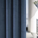 Velvet Thermal 100% Blackout Curtains with Tape Top