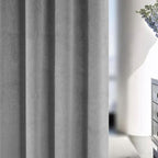 Velvet Thermal 100% Blackout Curtains with Tape Top