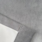 Velvet Thermal 100% Blackout Curtains with Tape Top