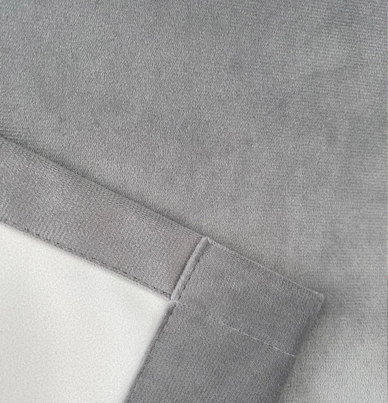 Velvet Thermal 100% Blackout Curtains with Tape Top