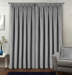 Velvet Thermal 100% Blackout Curtains with Tape Top
