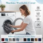 Velvet Tub Chair Slipcover High Stretch Club Covers