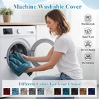 Velvet Tub Chair Slipcover High Stretch Club Covers