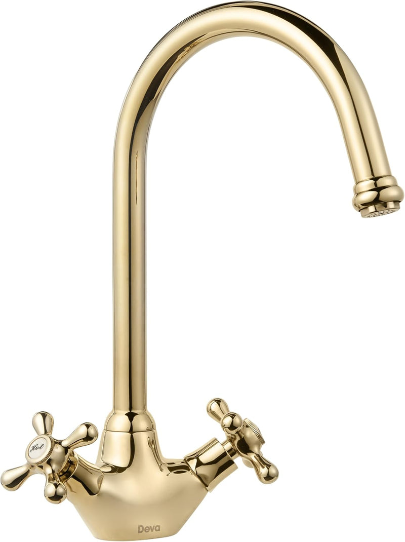 Venetian Mono Kitchen Sink Mixer Tap with Finish