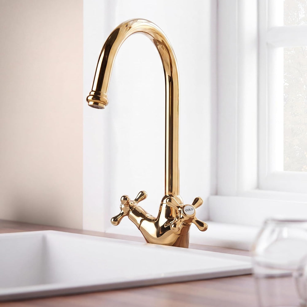 Venetian Mono Kitchen Sink Mixer Tap with Finish