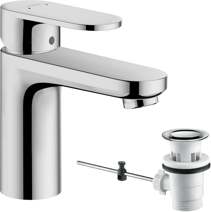 Vernis Blend Basin Mixer Tap 100 with Pop-Up