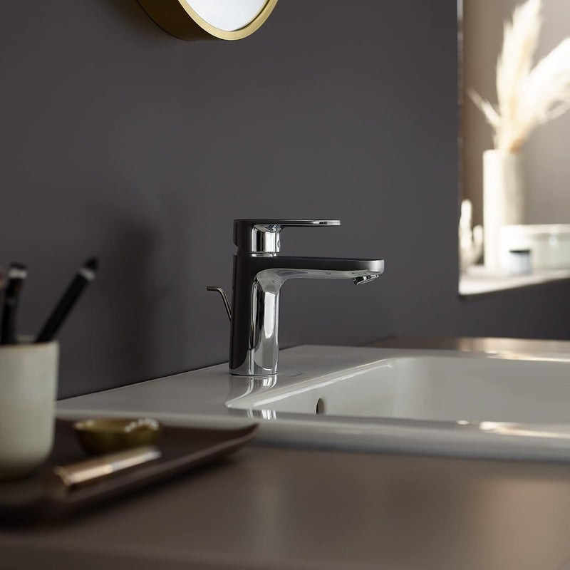 Vernis Blend Basin Mixer Tap 100 with Pop-Up