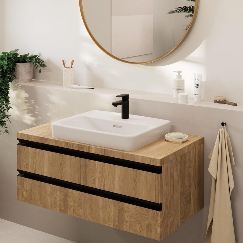 Vernis Blend Basin Mixer Tap 100 with Pop-Up