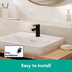 Vernis Blend Basin Mixer Tap 100 with Pop-Up