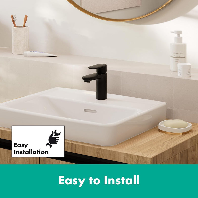 Vernis Blend Basin Mixer Tap 100 with Pop-Up