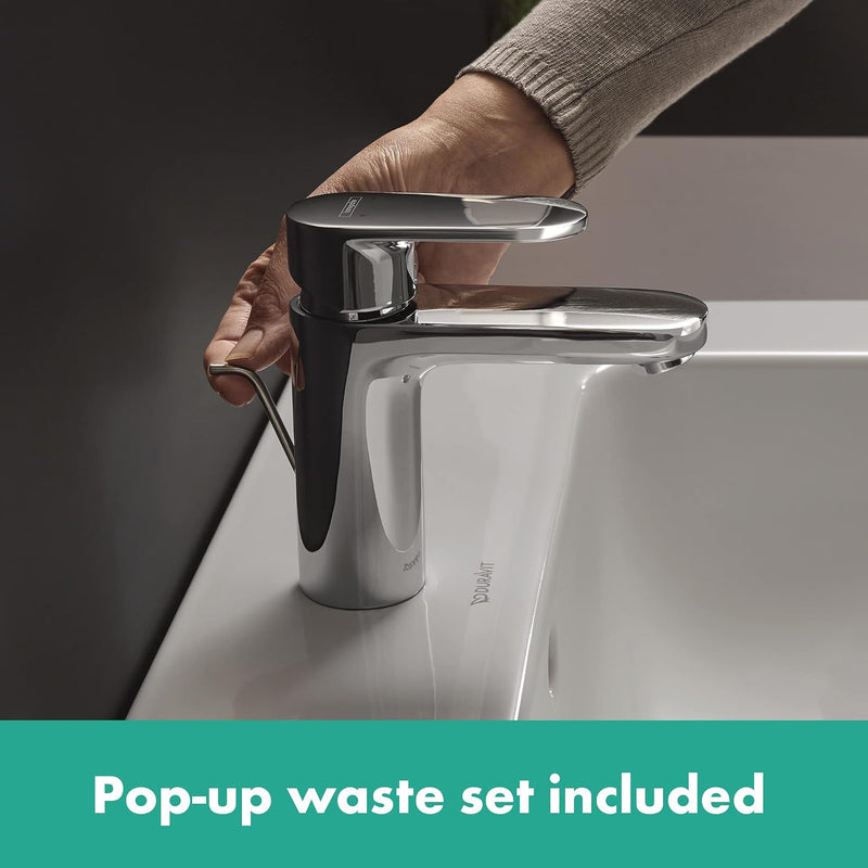 Vernis Blend Basin Mixer Tap 100 with Pop-Up