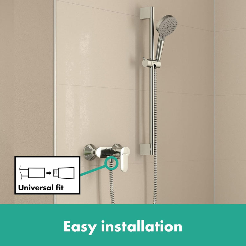 Vernis Blend Single Lever Bath Mixer for Exposed
