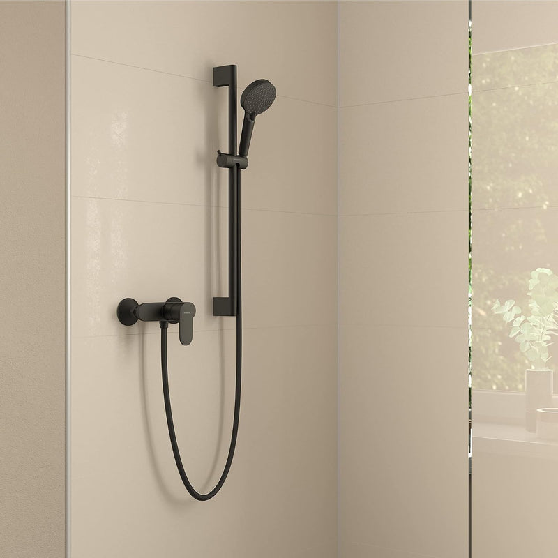 Vernis Blend Single Lever Bath Mixer for Exposed