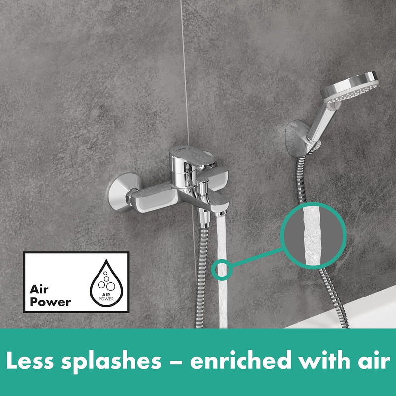 Vernis Blend Single Lever Bath Mixer for Exposed