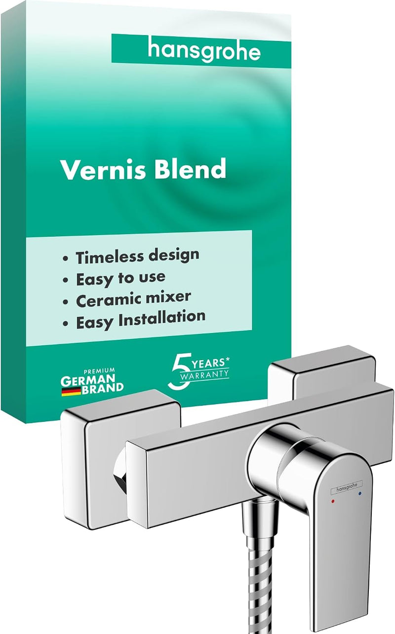 Vernis Shape Single Lever Bath Mixer for Exposed