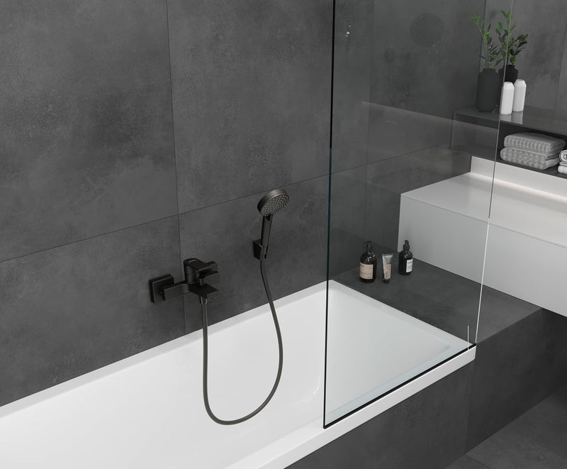 Vernis Shape Single Lever Bath Mixer for Exposed