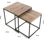 Tables Wood 50 X 50 X 50CM