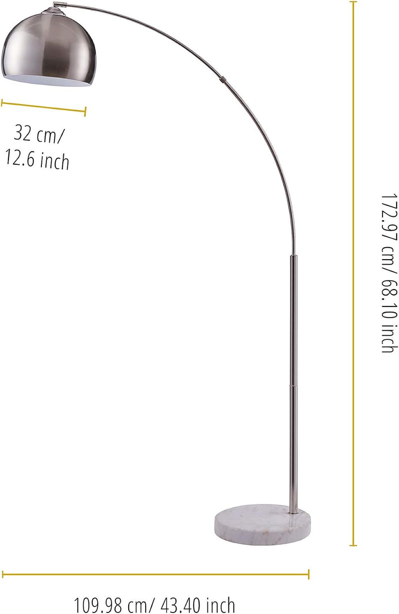 Versanora Arquer 173CM Arc Floor Lamp for Living