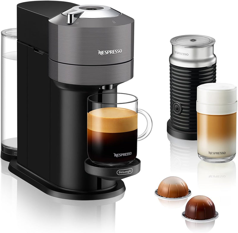 Vertuo Next Coffee Machine By De'longhi with Aeroccino