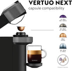 Vertuo Next Coffee Machine By De'longhi with Aeroccino