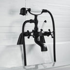 Victorian Bath Taps with Shower Traditional 1 4