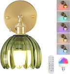 Vintage Battery Operated Wall Sconce Rechargeable Lamp