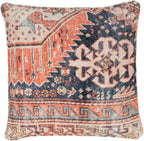 Vintage Cotton Runner Rug Machine Washable Stain-Resistant