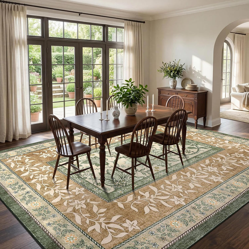 Vintage Washable Area Rug