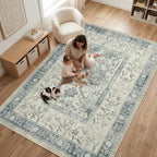 Vintage Washable Area Rug
