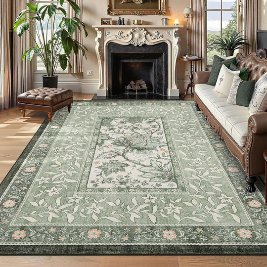 Vintage Washable Area Rug