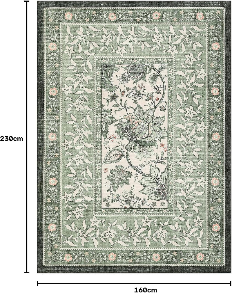 Vintage Washable Area Rug
