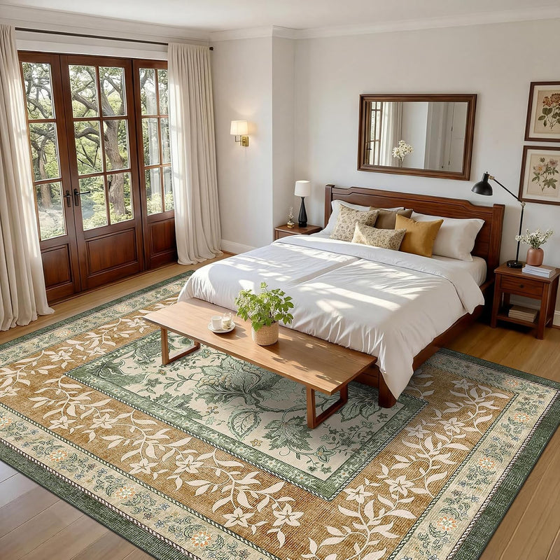 Vintage Washable Area Rug