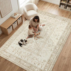 Vintage Washable Area Rug