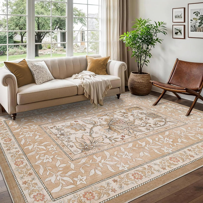 Vintage Washable Area Rug