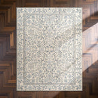 Vintage Floral Door Mat 60x90CM Entryway Rug Machine