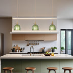 Vintage Glass Pendant Light with E27 Socket