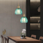 Vintage Glass Pendant Light with E27 Socket