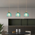 Vintage Glass Pendant Light with E27 Socket