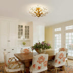 Vintage K9 Clear Crystal Chandeliers Ceiling Lighting Pendant