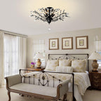 Vintage K9 Clear Crystal Chandeliers Ceiling Lighting Pendant