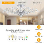 Vintage K9 Clear Crystal Chandeliers Ceiling Lighting Pendant