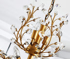 Vintage K9 Clear Crystal Chandeliers Ceiling Lighting Pendant