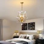 Vintage K9 Clear Crystal Chandeliers Lighting 3 Lights