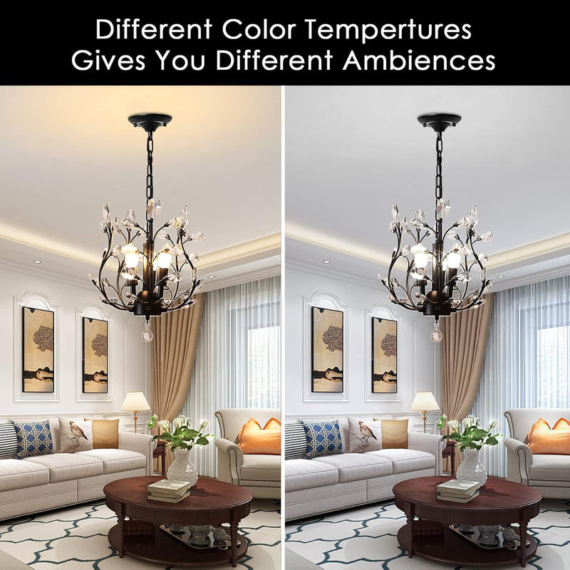 Vintage K9 Clear Crystal Chandeliers Lighting 3 Lights