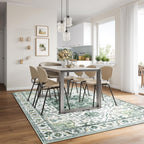 Vintage Large Nonslip Washable Rug Living Room