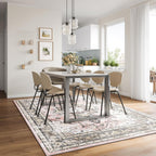 Vintage Large Nonslip Washable Rug Living Room