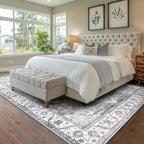 Vintage Large Nonslip Washable Rug Living Room