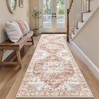 Vintage Large Nonslip Washable Rug Living Room
