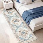 Vintage Large Nonslip Washable Rug Living Room